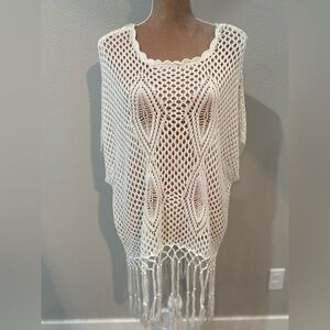 Nobo Crochet top with Fringe